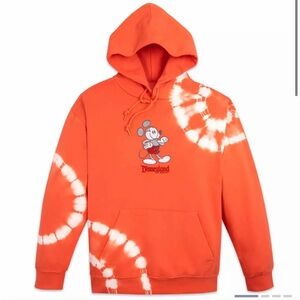 Mickey Mouse Genuine Mousewear Disneyland Tie-Dye Embroidered Hoodie